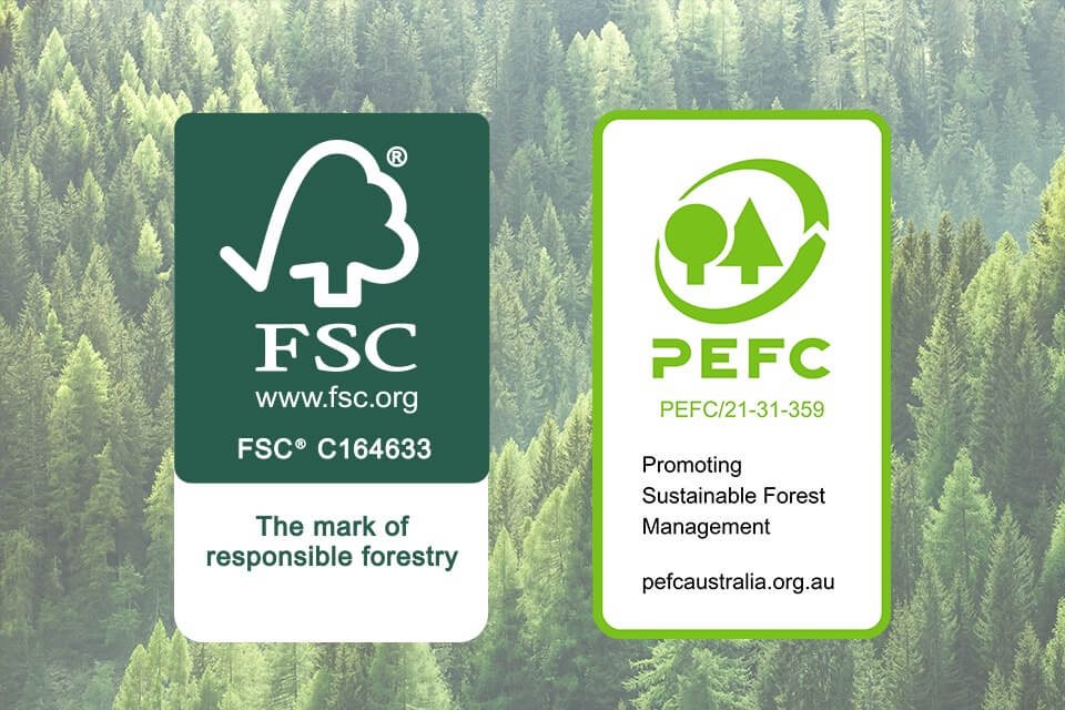 Wedderburn is FSC and PEFC certified