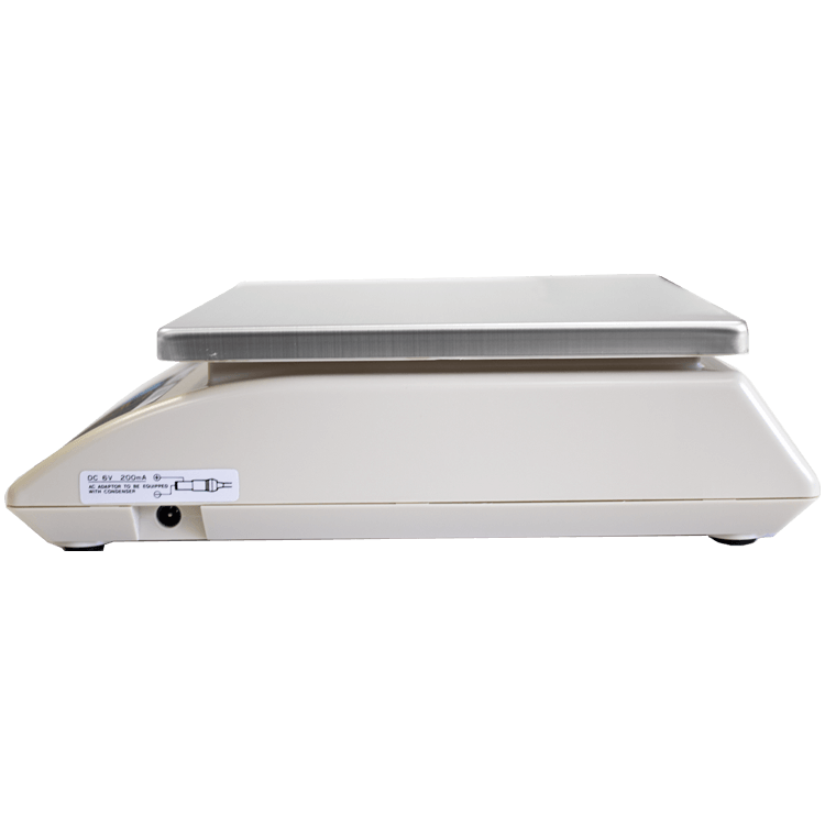 TIKD200 Digital Bench Scale side view