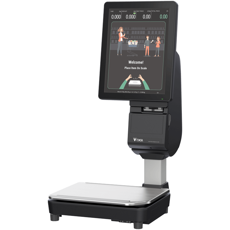 SM6000SP Labelling Scales Right Angle