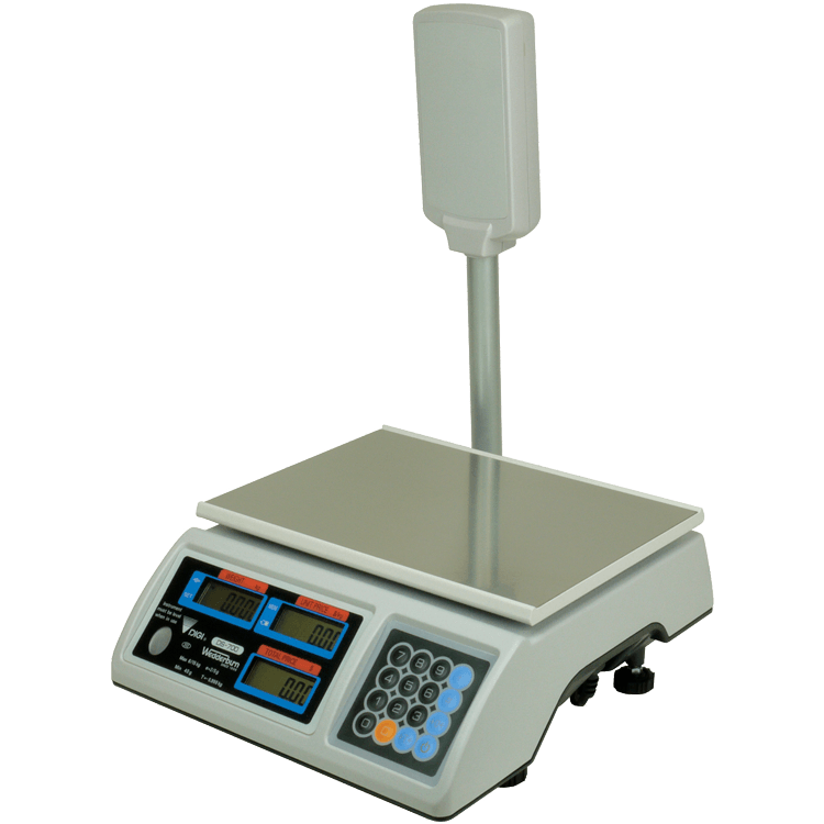 TSDS700P Portable Price Computing Scale with Pole Right Angle
