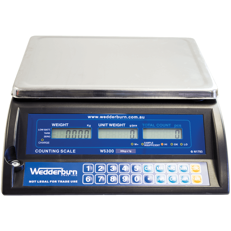 WS300 Counting Scales Facing Front