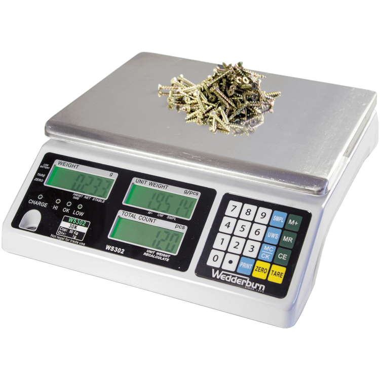 WS302 Counting Scales with Screws