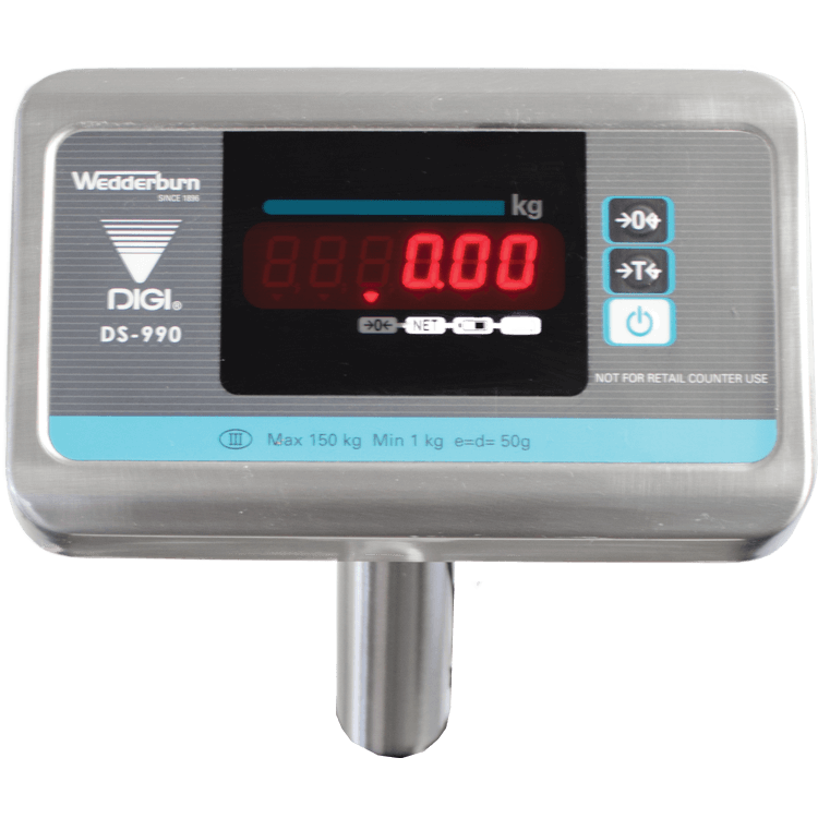 TSDS990 General Purpose Scales indicator Closeup