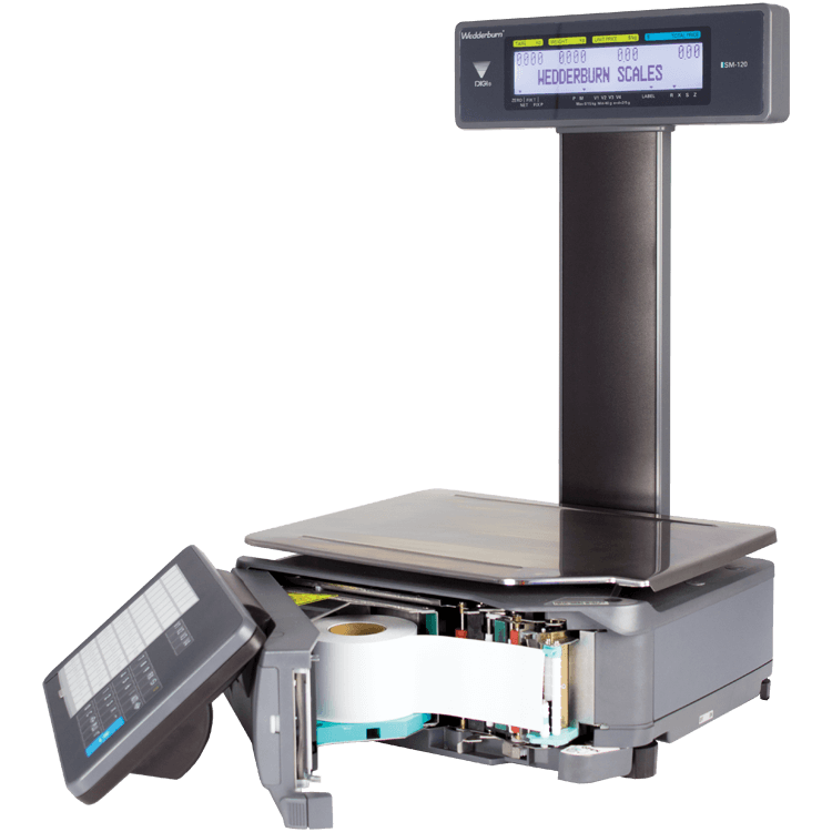 TSSM120-LL Labelling Scales & Wrappers open