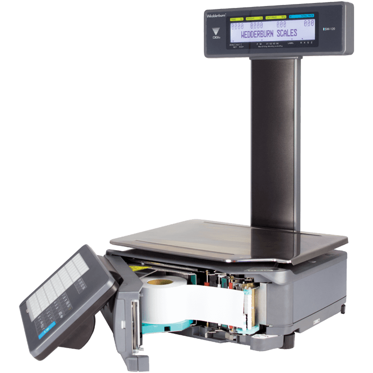 TSSM120 Labelling Scales & Wrappers open