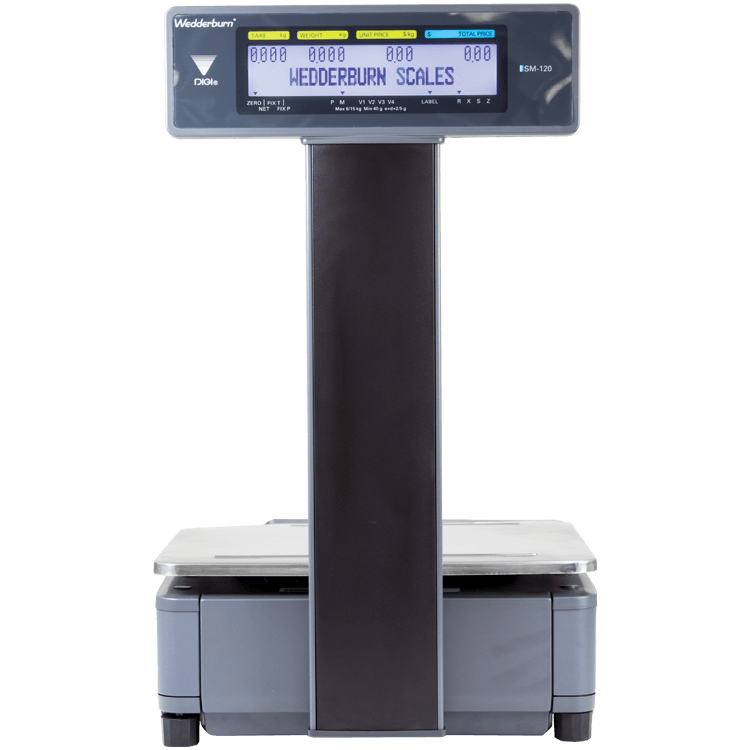 TSSM120 Labelling Scales & Wrappers Back View